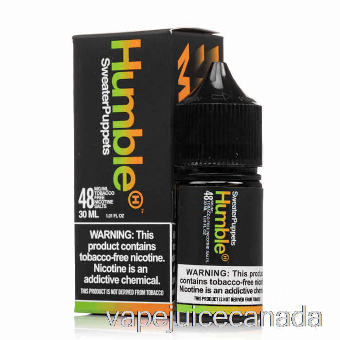 Vape Canada Sweater Puppets - Humble Salts - 30mL 35mg